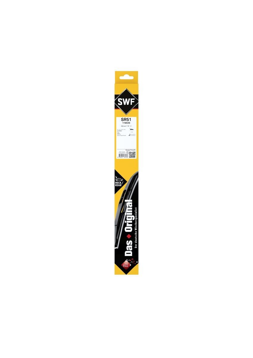 SWF Rear wiper blade 116535