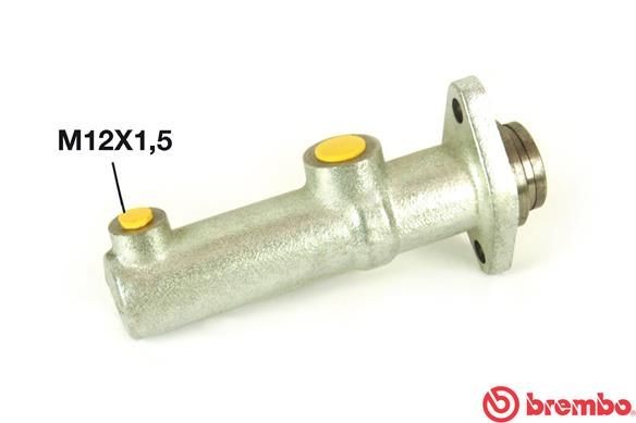 BREMBO Bore Ø: 28,57 mm, Cast Iron, 12 x 1,5 (1) Master cylinder M A6 003 buy