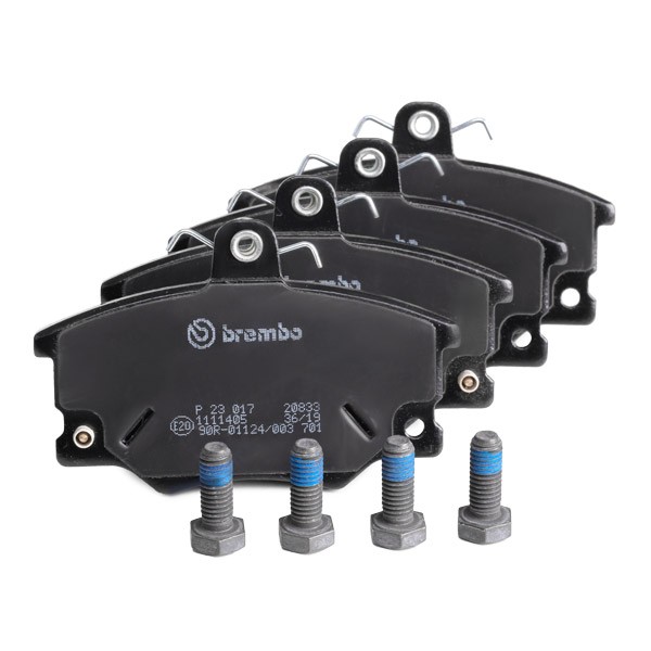 P23017 Disc brake pads PRIME LINE BREMBO 20834 review and test