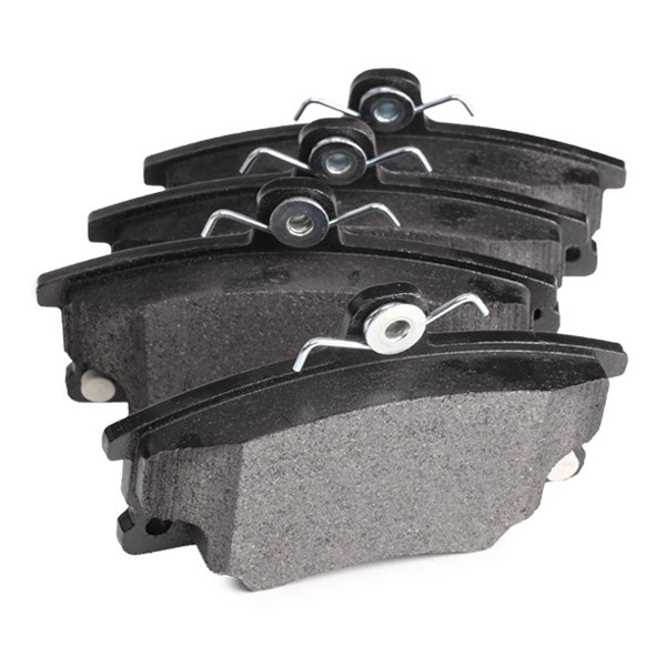 BREMBO 20838 Disc pads with acoustic wear warning, with brake caliper screws, without accessories