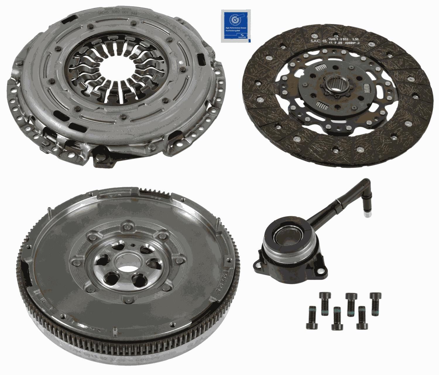 SACHS 2290 601 141 Volkswagen PASSAT 2014 Clutch and flywheel kit