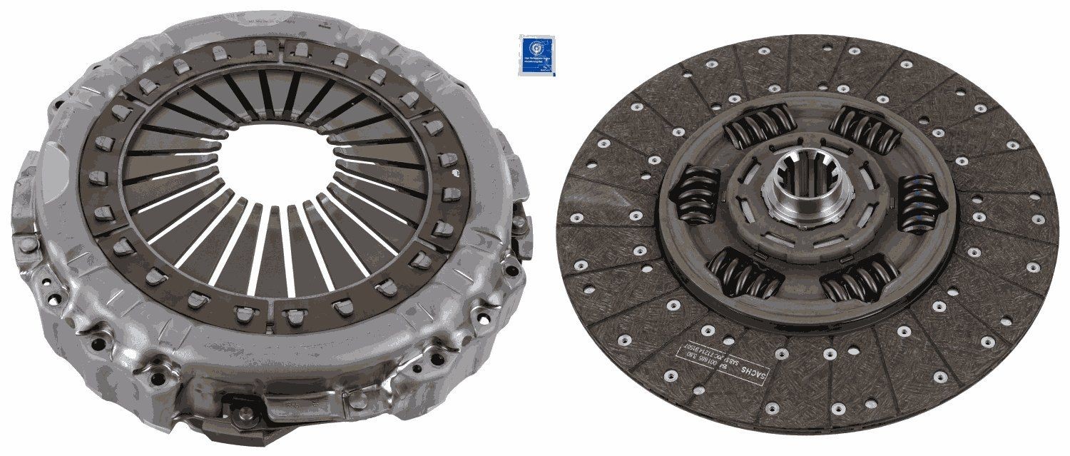 SACHS without clutch release bearing, 430mm Ø: 430mm Clutch replacement kit 3400 700 686 buy