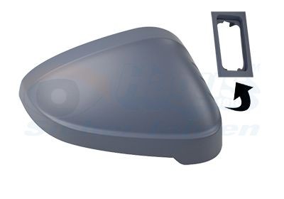 VAN WEZEL Cover, outside mirror left and right AUDI A4 B9 Saloon (8W2, 8WC) new 0346846