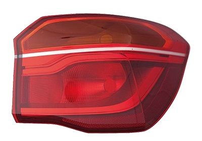 VAN WEZEL Right, Outer section, LED, with bulb holder Tail light 0684926 buy