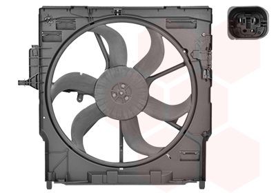 Great value for money - VAN WEZEL Fan, radiator 0690746