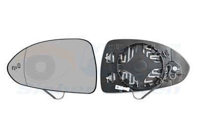 Miroir de rétroviseur pour OPEL Corsa E 3/5 portes (X15) 1.0 (08, 68)  2014- Essence 90CH B 10 XFL