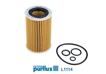 PURFLUX L1114 Oil filter 113 184 02 25