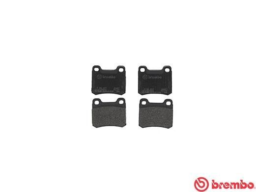 BREMBO Brake pad kit P 50 007 suitable for Mercedes W201