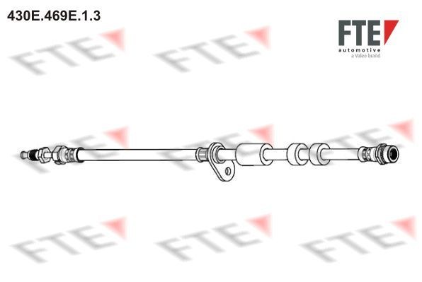 FTE 430E.469E.1.3 Brake hose AV61207-8AB