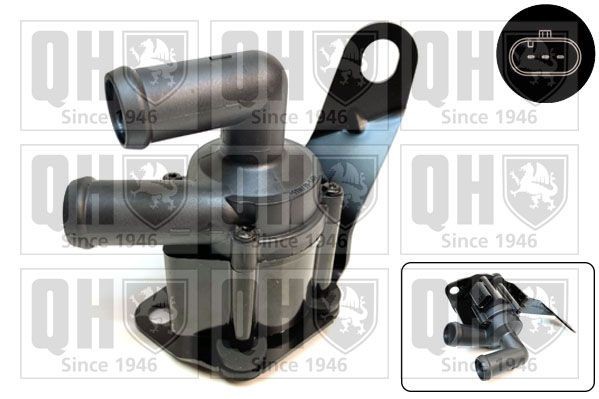 BMW Auxiliary water pump QUINTON HAZELL QCP3967 at a good price