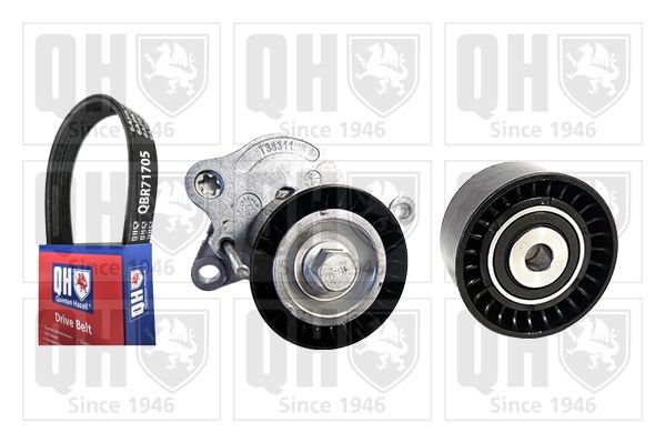 QBR71705 QUINTON HAZELL QDK185 Alternator belt Nissan X-Trail T31 2.0 dCi 4x4 150 hp Diesel 2013 price