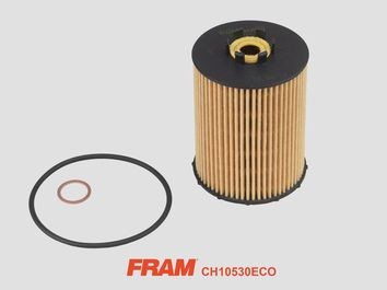 CH10530ECO FRAM Filtereinsatz Innendurchmesser: 32mm, Ø: 77mm, Ø: 77mm, Höhe: 103mm Ölfilter CH10530ECO günstig kaufen