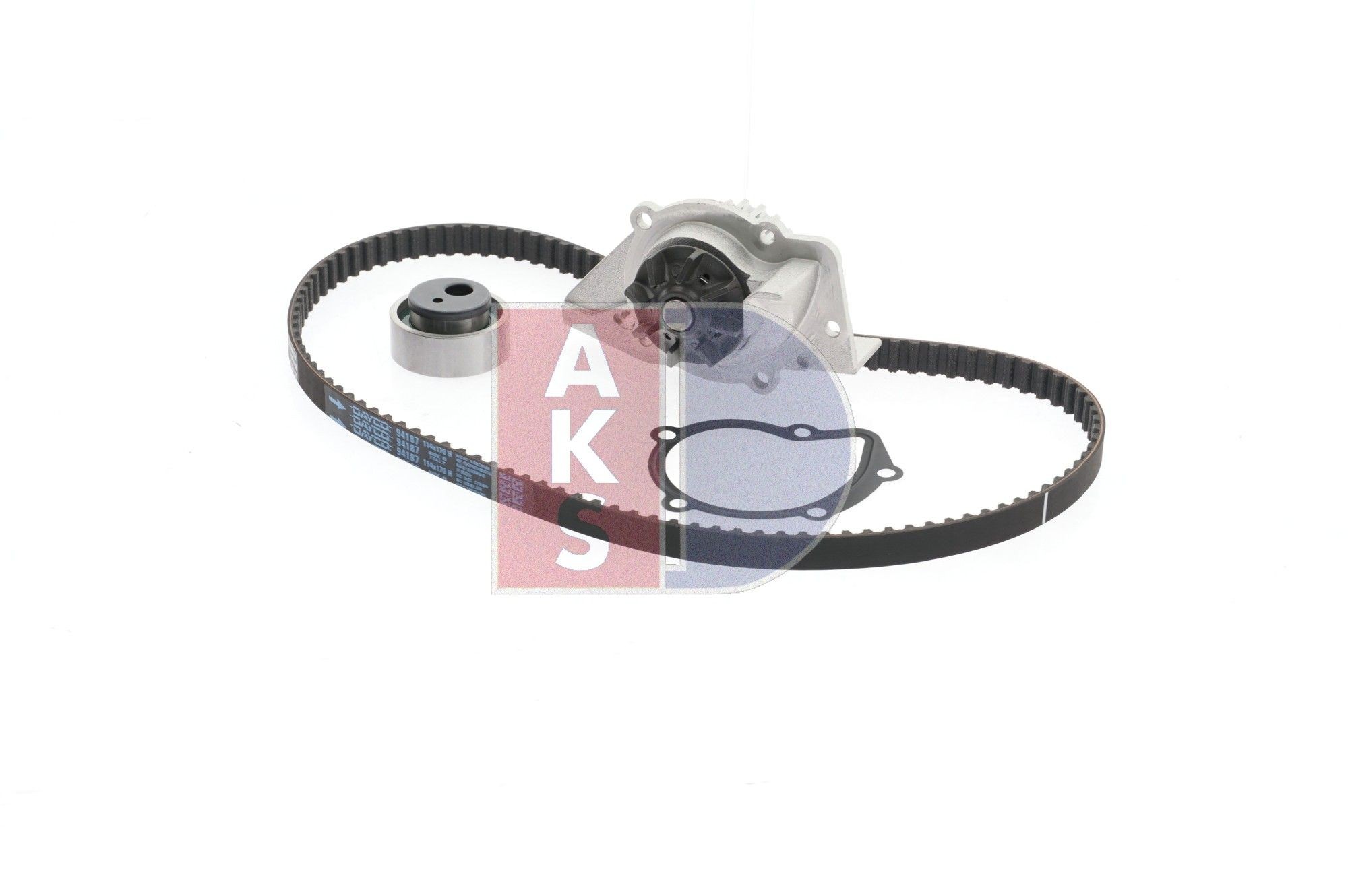 570281N Water pump and timing belt AKS DASIS 570281N review and test