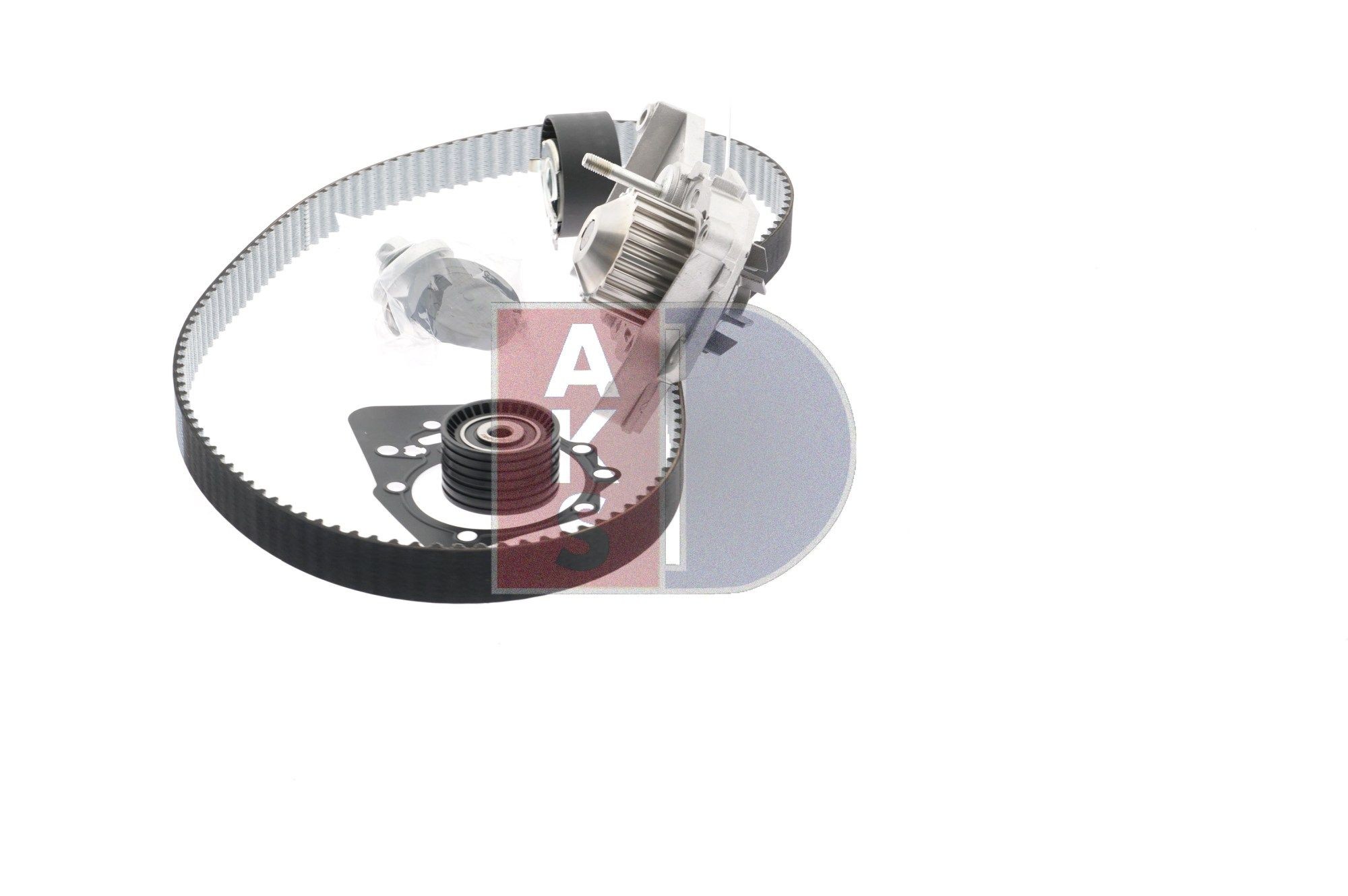 OEM-quality AKS DASIS 570292N Water pump + timing belt kit