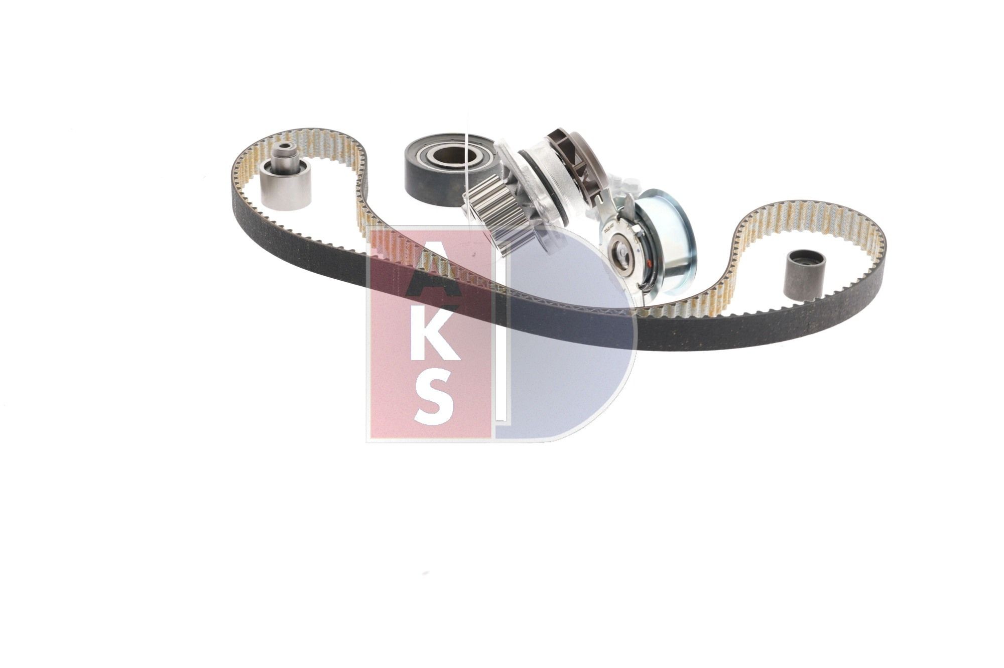 OEM-quality AKS DASIS 570330N Water pump + timing belt kit