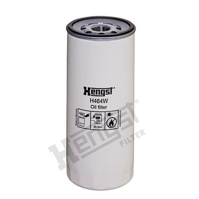 5585100000 HENGST FILTER 1 1/8-16UN, Spin-on Filter Ø: 108mm, Height: 261mm Oil filters H464W buy