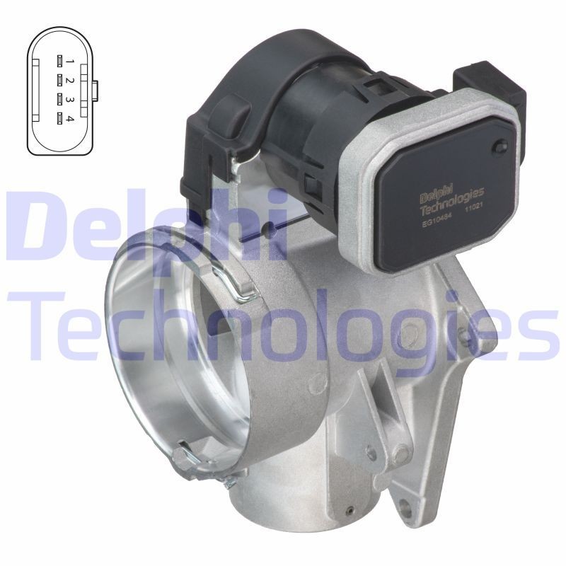 Mercedes CITAN Exhaust gas recirculation valve 16617599 DELPHI EG10484-12B1 online buy