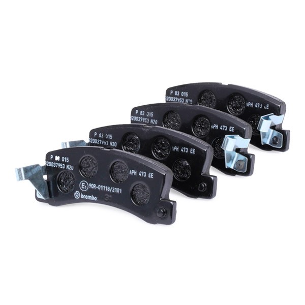 P83015 Disc brake pads PRIME LINE BREMBO 21834 review and test
