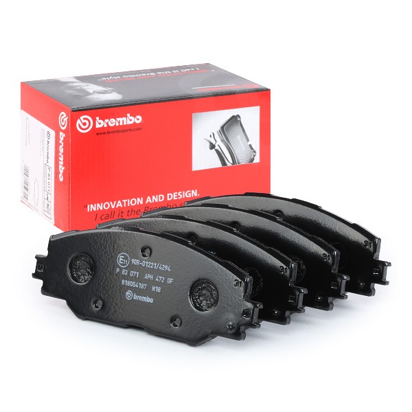 P83071 Disc brake pads PRIME LINE BREMBO 8331D1211 review and test