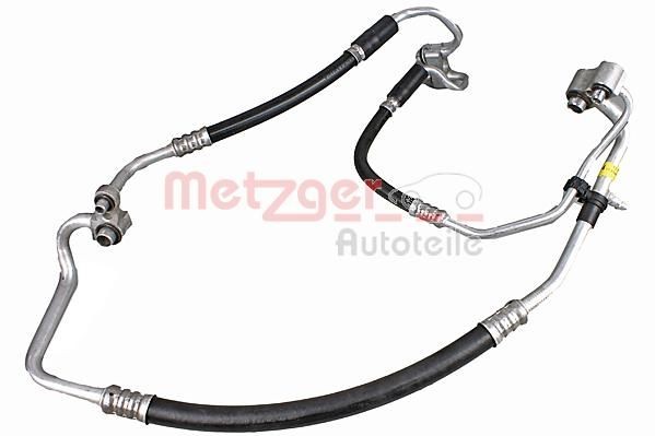 METZGER High- / Low Pressure Line, air conditioning 2360120 Opel CORSA 2013
