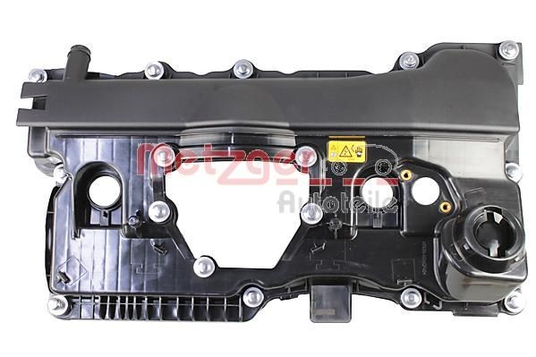 Cylinder head cover METZGER with seal, with bolts/screws - 2389150