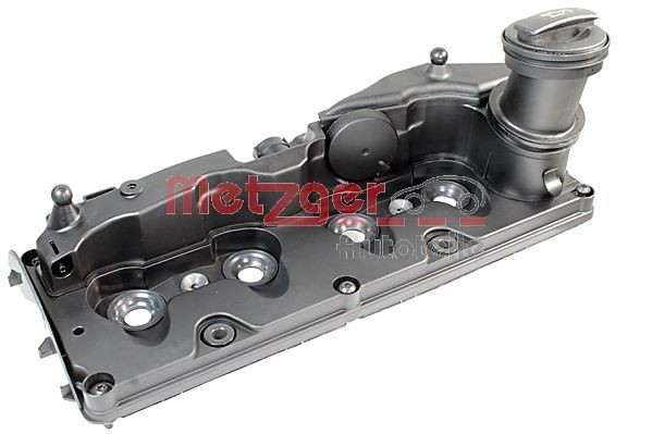 METZGER 2389151 Rocker cover with seal, with bolts/screws, with cap