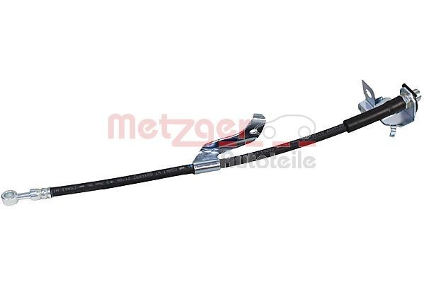 Flexible brake line METZGER Front Axle Right - 4119378
