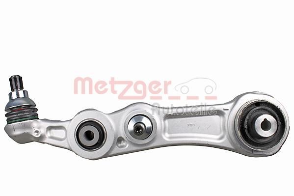 METZGER with ball joint, with rubber mount, Front Axle Left, Lower, Rear, Control Arm Control arm 58130601 buy