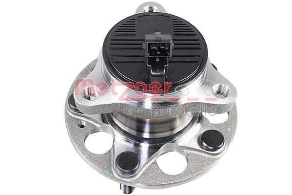 WM 2171 METZGER Wheel hub assembly JAGUAR with wheel hub, with integrated ABS sensor, 139 mm