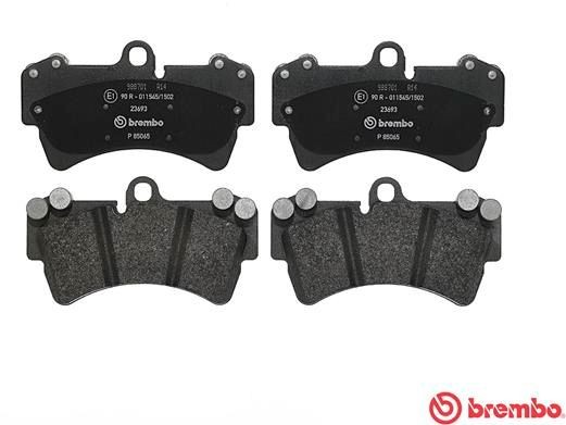 P85065 Disc brake pads PRIME LINE BREMBO 7878D1014 review and test