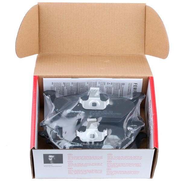 P85072 Disc brake pads PRIME LINE BREMBO 23131 review and test
