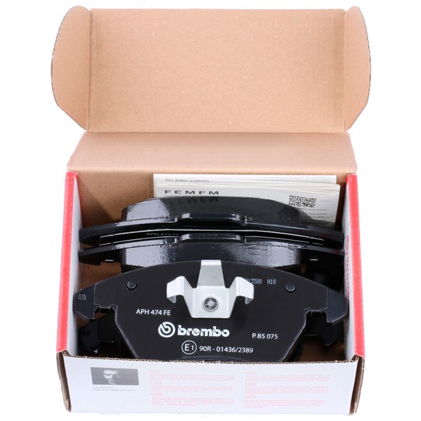 P85075 Disc brake pads PRIME LINE BREMBO 23588 review and test