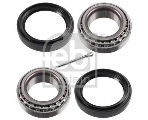 173686 FEBI BILSTEIN Wheel hub assembly MITSUBISHI Front Axle Left, Front Axle Right, 65 mm, Tapered Roller Bearing