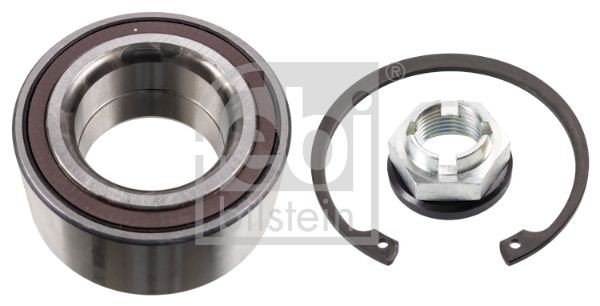 174118 FEBI BILSTEIN Wheel hub assembly LAND ROVER Rear Axle Left, Rear Axle Right, with integrated magnetic sensor ring, with ABS sensor ring, 87 mm, Angular Ball Bearing