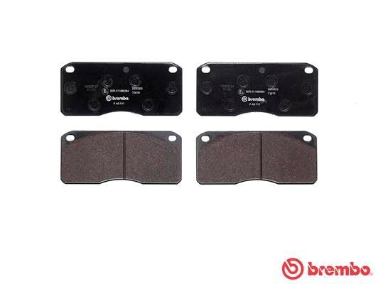 BREMBO Brake pad kit P A6 011