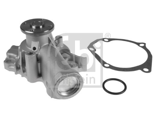 FEBI BILSTEIN Cast Aluminium, with seal, with seal ring, Metal Water pumps 174857 buy
