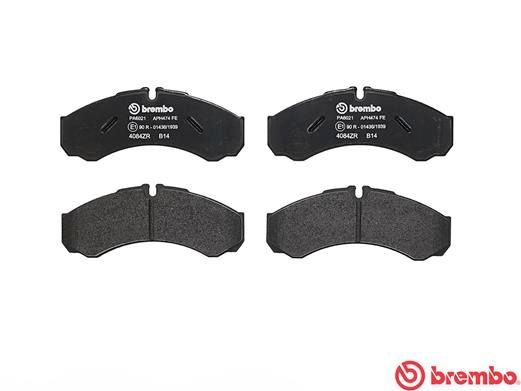 BREMBO Brake pad set, disc brake 29121 buy online