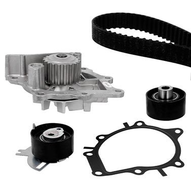 Zafira Life (K0) Belt and chain drive parts - Water pump and timing belt kit METELLI 30-1049-2