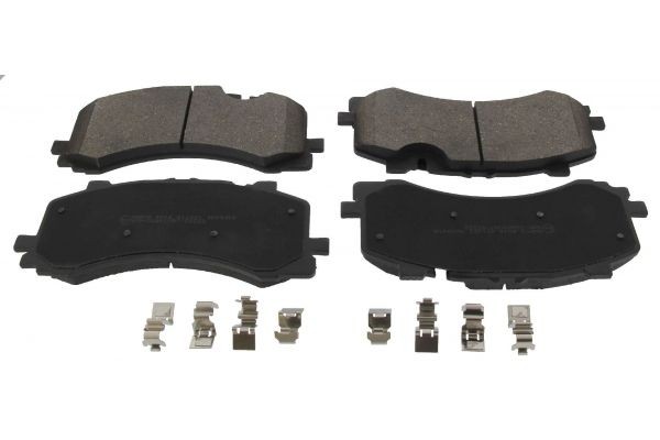 MAPCO 6016 Brake pad set Front Axle, prepared for wear indicator, excl. wear warning contact, with accessories