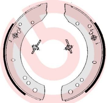 BREMBO S 44 502 Brake Shoe Set LAND ROVER experience and price