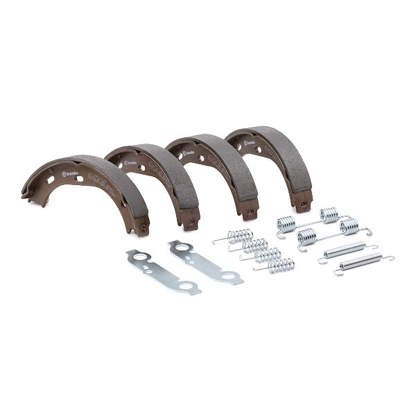 S50501 Parking brake shoes ESSENTIAL LINE BREMBO S 50 501 review and test