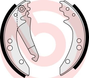 BREMBO S 50 514 Brake Shoe Set MERCEDES-BENZ experience and price