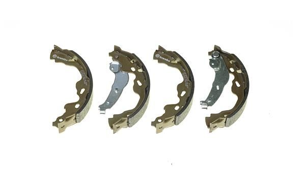 S83509 Brake Shoes S 83 509 BREMBO 200 x 32 mm, with handbrake lever