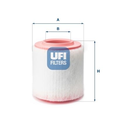 UFI 185mm, 170mm, Filter Insert Height: 185mm Engine air filter 27.F32.00 buy