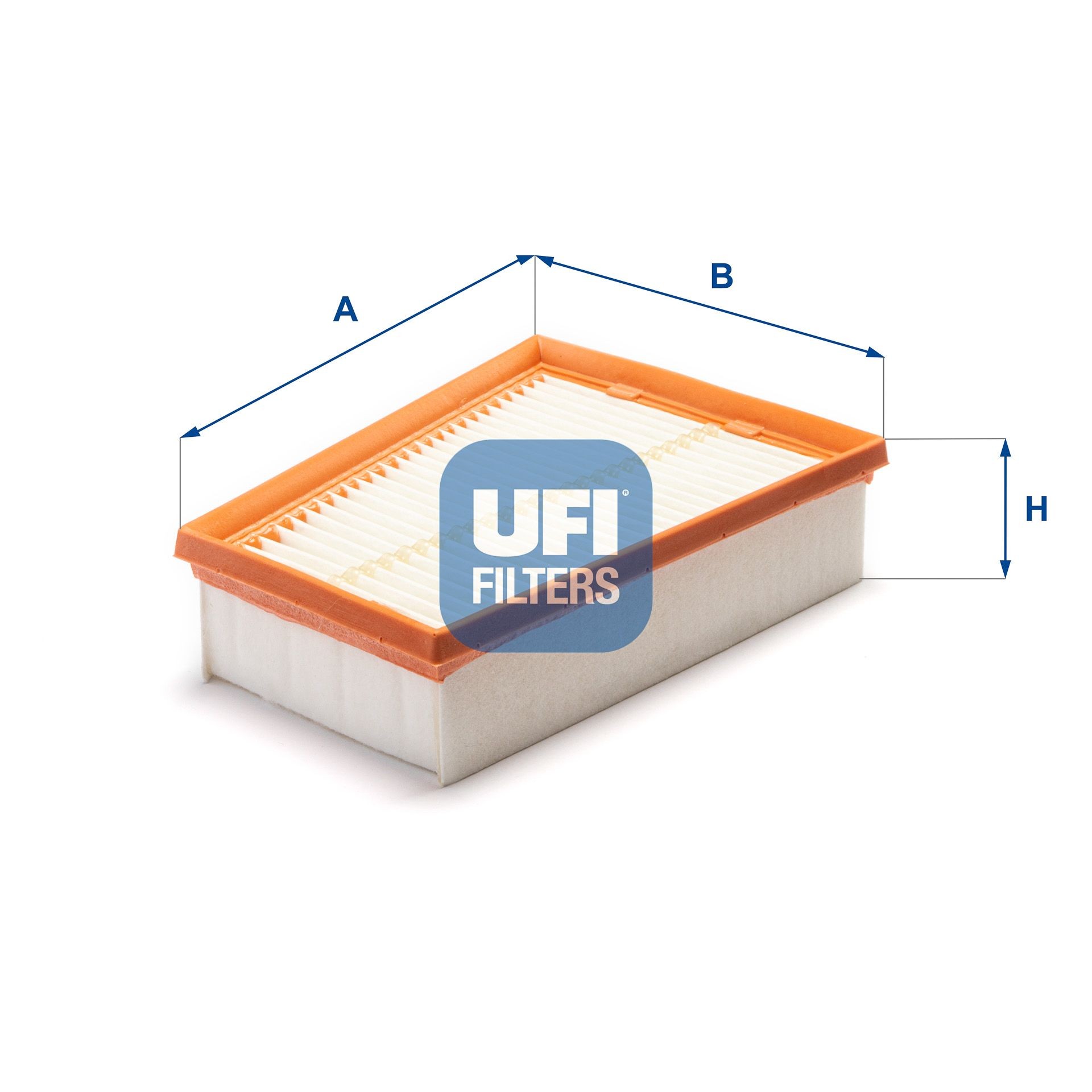 UFI 58mm, 192,5mm, 247mm, Filter Insert Length: 247mm, Width: 192,5mm, Height: 58mm Engine air filter 30.A70.00 buy