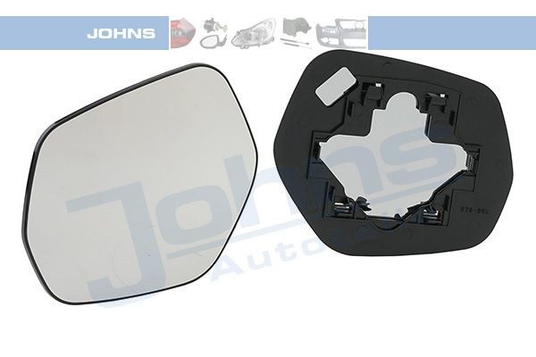 JOHNS Mirror Glass, outside mirror 38 65 38-80 Honda HR-V 2017
