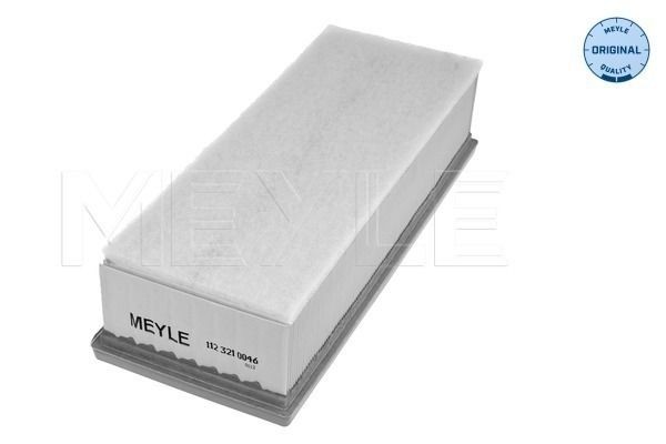 MEYLE 1123210046 Engine filter 80mm, 135,5mm, 344,5mm, Filter Insert, with pre-filter