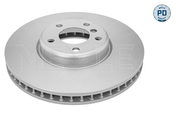 MEYLE 383 521 0010/PD Brake disc Front Axle Right, 348x36mm, 5x120, Vented, Zink flake coated, High-carbon