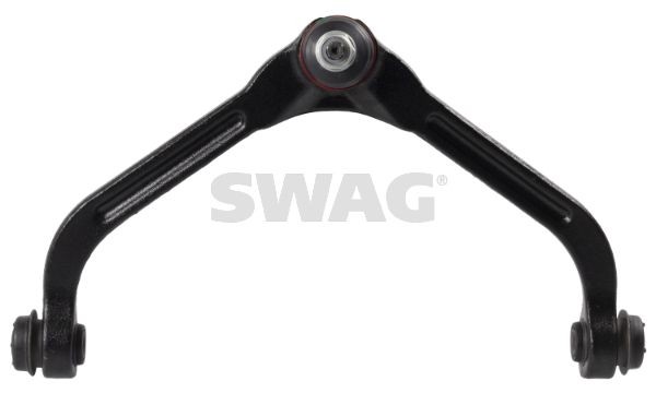 SWAG 33 10 2077 Suspension arm with lock nuts, with bearing(s), with ball joint, Front Axle Left, Upper, Front Axle Right, Control Arm, Cast Steel, Cone Size: 18 mm