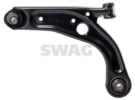 SWAG with bearing(s), Front Axle Left, Lower, Control Arm, Sheet Steel, Cone Size: 17 mm Cone Size: 17mm Control arm 33 10 2097 buy